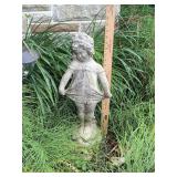Cast Stone Bashful Bettie Garden Statue
