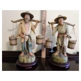 Vintage Cersmic Japanese Figurines