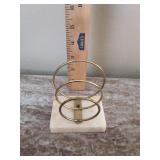MCM Letter/Napkin Holder on Marble