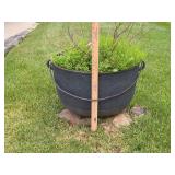 Large Cast Iron Cauldron