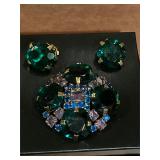Vintage Brooch and Earrings