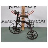 Vintage Metal and Wood Tricycle