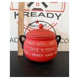Vintage Ceramic Coin Bank
