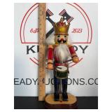 Vintage Animated Nutcracker Drummer