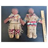 Vintage Handcrafted Native American Couple
