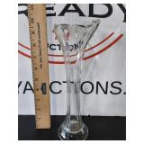 Clear Swung Vase