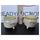 Vintage Brock Creamer and Sugar Bowl