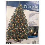 6 1/2ï¿½ Pre-Lit Christmas Tree