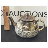 Gibson English Silver Luster Teapot