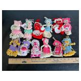 Handmade Yarn Dolls
