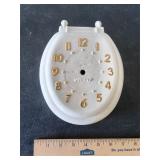 Toilet Seat Clock