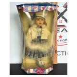 Vintage Victorian Rose Porcelain Doll