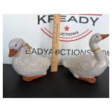 Vintage Terra-cotta Ducks