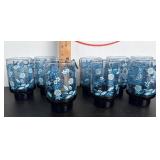 Libbey Meadow Blue Glasses