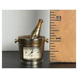 Vintage Linden Miniature Quartz Clock