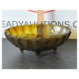 Vintage Glass Fruit Bowl