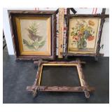 Vintage Prints and Frame