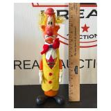 Vintage Blow Mold Clown Bank