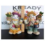 Resin Bunny Figures