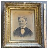 Framed Antique Portrait