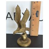 Vintage Brass Eagle Statue