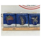 Pewter Collectible Ornaments