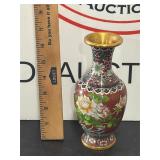 Vintage Enamel Vase