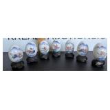 Hand Painted Porcelain Eggs
