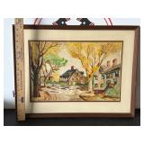 Original Watercolor Unsigned