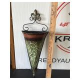 Deco 79 Metal Scroll Wall Planter