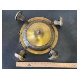 Vintage Brass Light Fixture