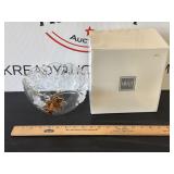 Mikasa Golden Ivy Crystal Fruit Bowl
