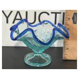 Fenton Ruffled Compote