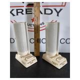 Vintage Peachtree Plaza Hotel Vases