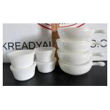 Glasbake Chili Bowls and Storage Cups