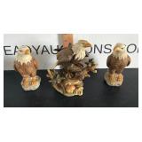 Eagle Figurine Lot
