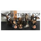 Eagle Figurine Lot