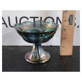 Vintage Carnival Glass Candle Holder