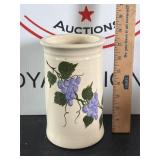 Glazed Ceramic Utensil Holder