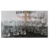 Anchor Hocking Decagon Glasses