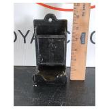 Vintage Tin Matchbox Holder