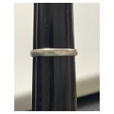 Size 6 Sterling Ring