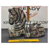 Vintage Jobi Zebra Statue