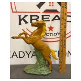 Ceramic Rearing Horse Figurine