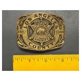 Los Angeles County Deputy Sheriff Belt Buckle