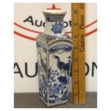 Japanese Royal Peacock Vase