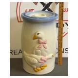 Vintage Style Ceramic Butter Churn Base