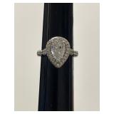 Size 4 Sterling Ring