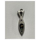 Sterling Taxco Mexican Fish Pendant