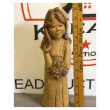 vintage Lee Bortin clay Sculpture